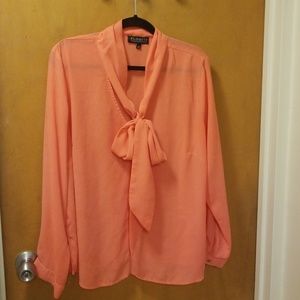 Eloquii Bowtie Blouse